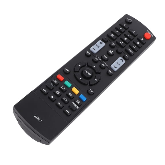 Professional Universal TV Remote Control Replacement for Sharp GJ222 Smart Television, Portable Television Controller with Sensitive Buttons and Comfortable Hold, 7.48 x 1.97 in / 19.0 x 5.0 cm