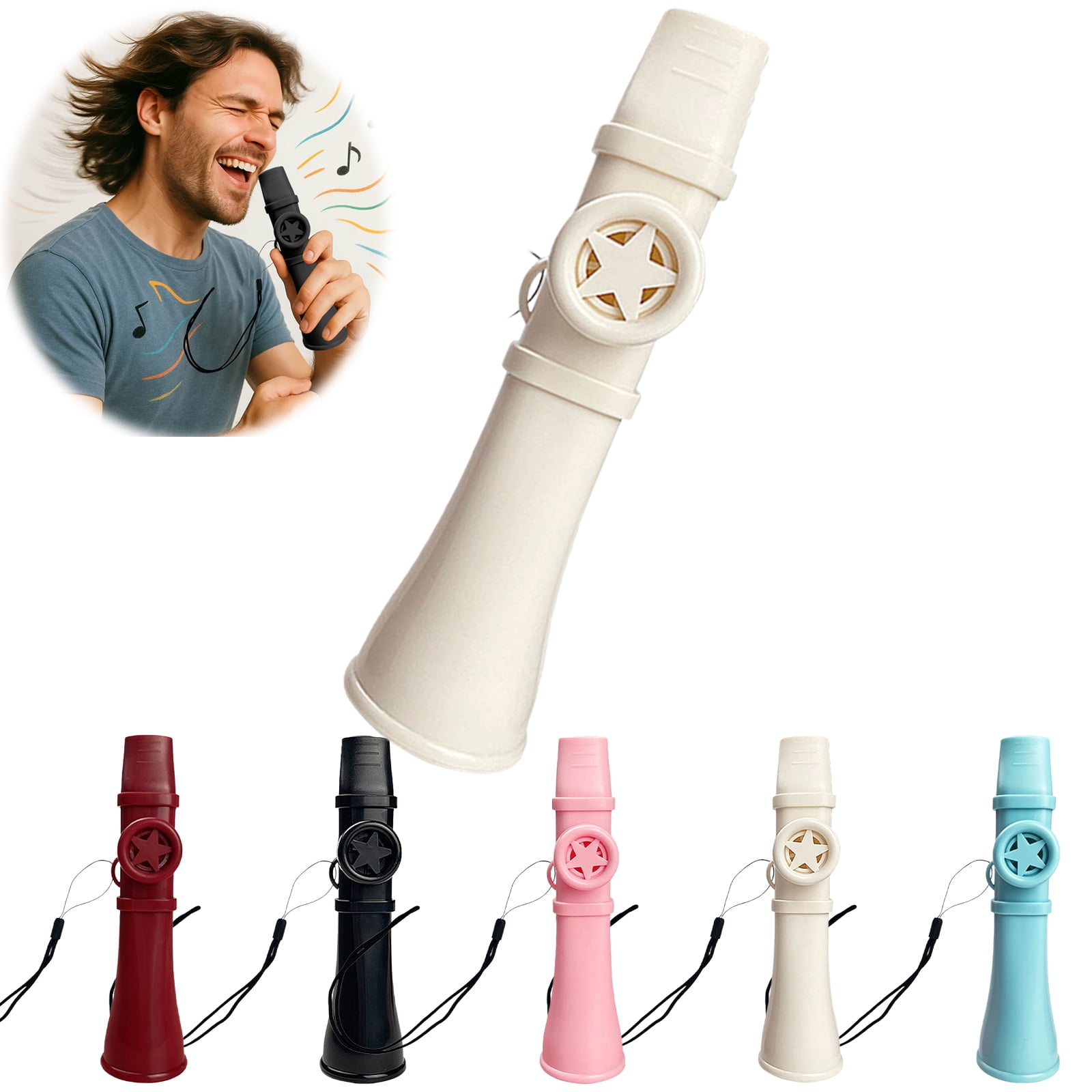 Professional Upgraded Kazoo Flute Easy to Learn Musical Instruments ...