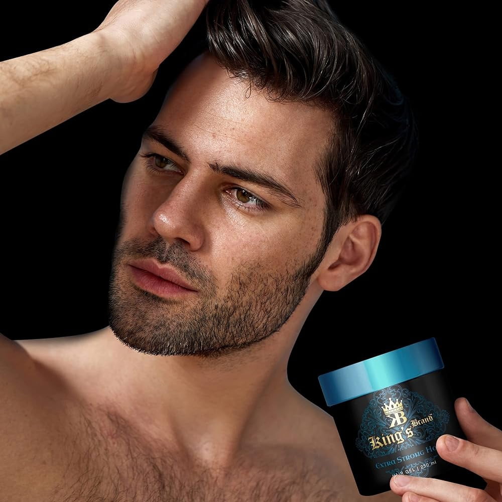 Professional Use Series Men's Hair Gel (Extra Strong Hold, 250 Ml