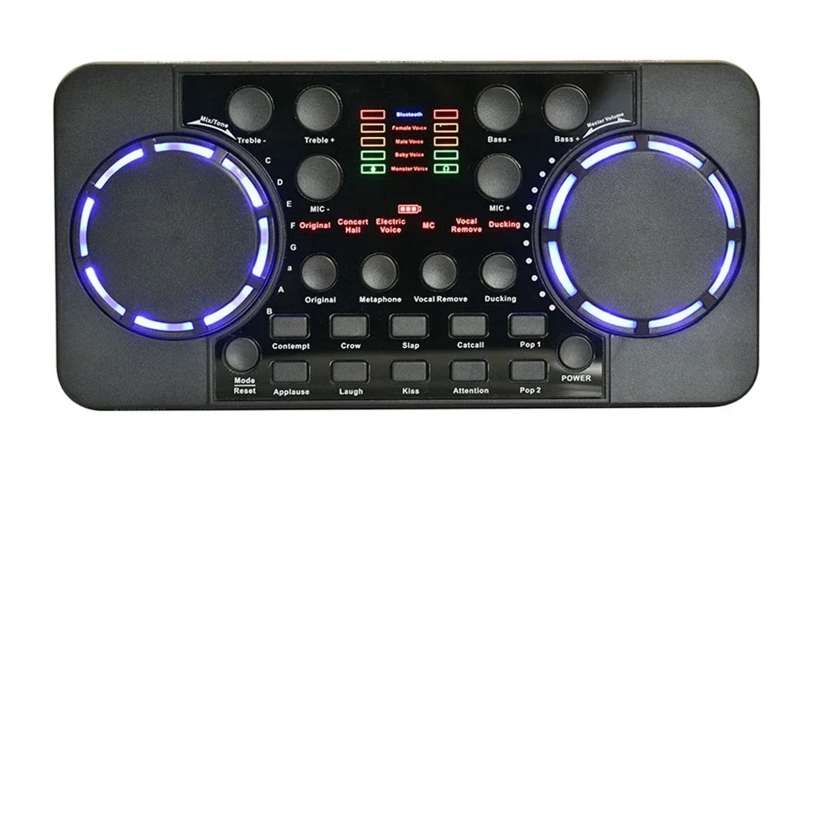 Professional V300 Pro Sound BT Card Interface Mixer DJ Digital Effect Noise Reduction Console USB Record For Singing ,Easy to Operate
