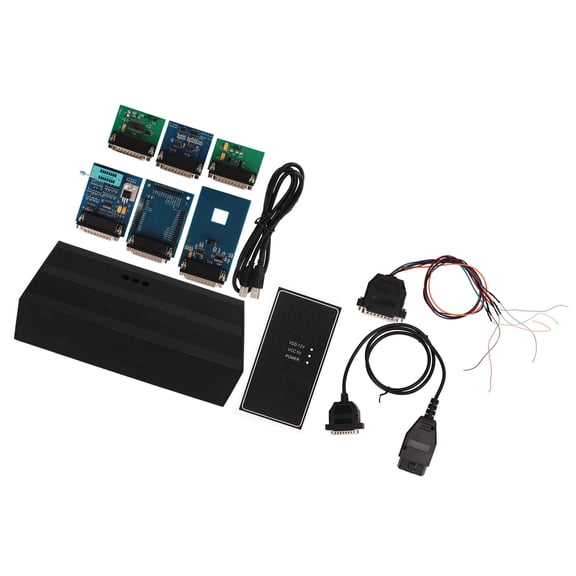 Professional V85 ECU Programmer Full Adapters Immo Mileage AB Reset Vehicle OBD2 Diagnostic Scan Tool 10.2 x 5.9 Inches