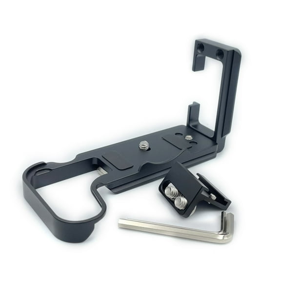 Professional Vertical Shot Handle L Plate for R10 DSLR Camera Stabilizer Tripod Hand Grip Holder