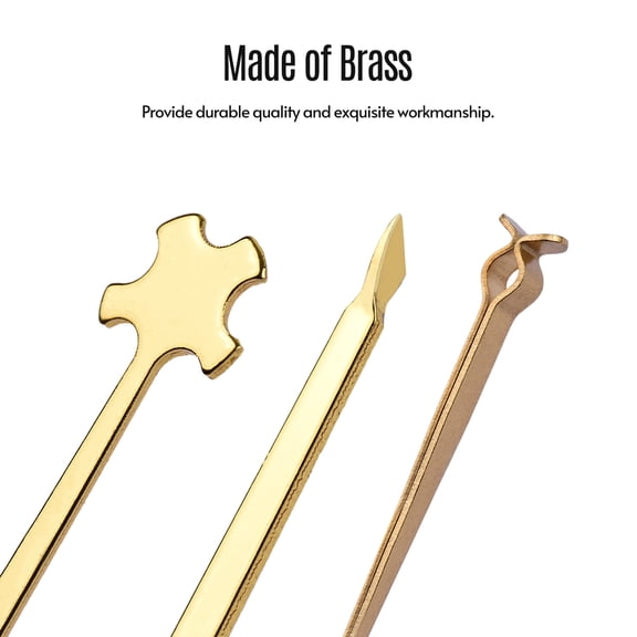 Professional Violin Sound Post Adjustment Tools Kit Heavy Duty Brass Luthier Installation Equipment with Gauge Measurer Setter Retriever Clip for Orchestra Stringed Instruments 11x1.5 Inches