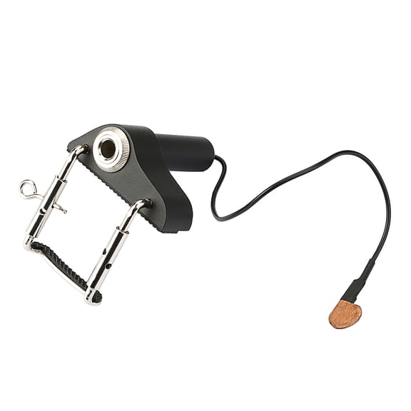 Professional Violin Viola Pickup Portable Piezo Violin Pickup Adjusting Placement Violin Bridge Pickup Enduring