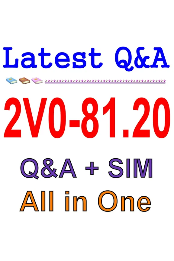 Professional Vmware Security 2V0-81.20 Exam Q&A+Sim