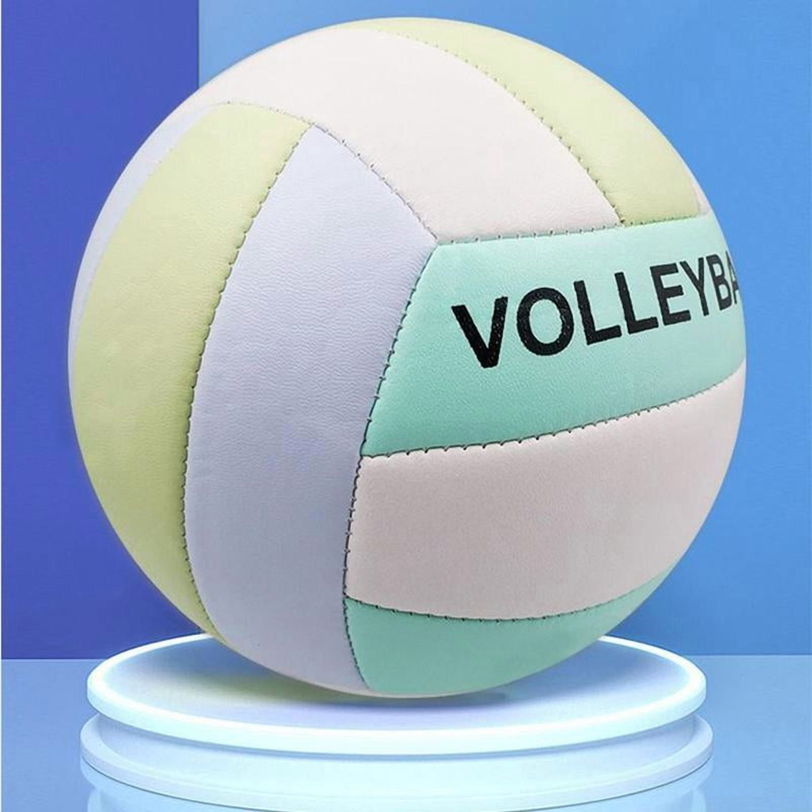 Professional Volley Ball Thickened Surface Soft Leather Volleyball Waterproof Game Play Volleyballs for Womens Mens