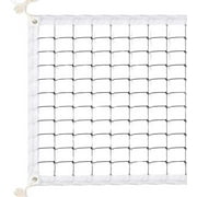 Professional Volleyball Net Outdoor with Aircraft Wire Rope Heavy Duty Volleyball Net for Backyard, 32x3FT Portable Volleyball Net for Pool Schoolyard Beach Badminton Volleyball Net Set