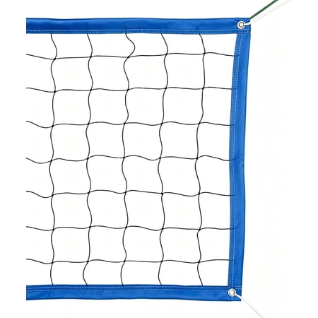 Professional Volleyball Net Outdoor Heavy Duty, Weather with Aircraft Steel , Regulation 32x3FT Net for Backyard Beach Pool Indoor