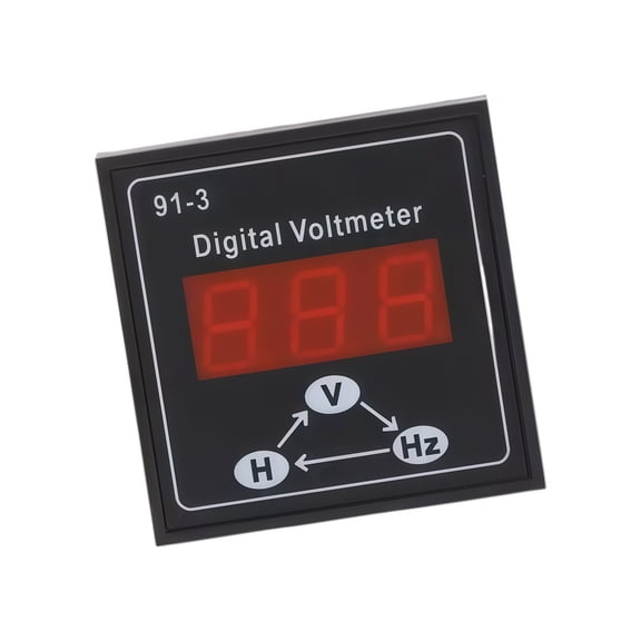 Professional Voltages Tester 91-3 Digital Voltmeter For Generator Single Phase 3 Phase Voltages Meter Digital Display