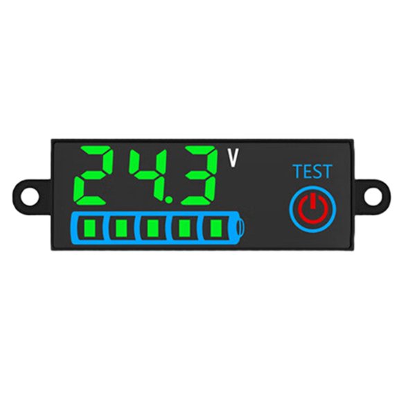 Professional Voltages Tester Detector 7-55V Battery Levels Indicators Digital Voltmeter 18650 Battery Capacity Board