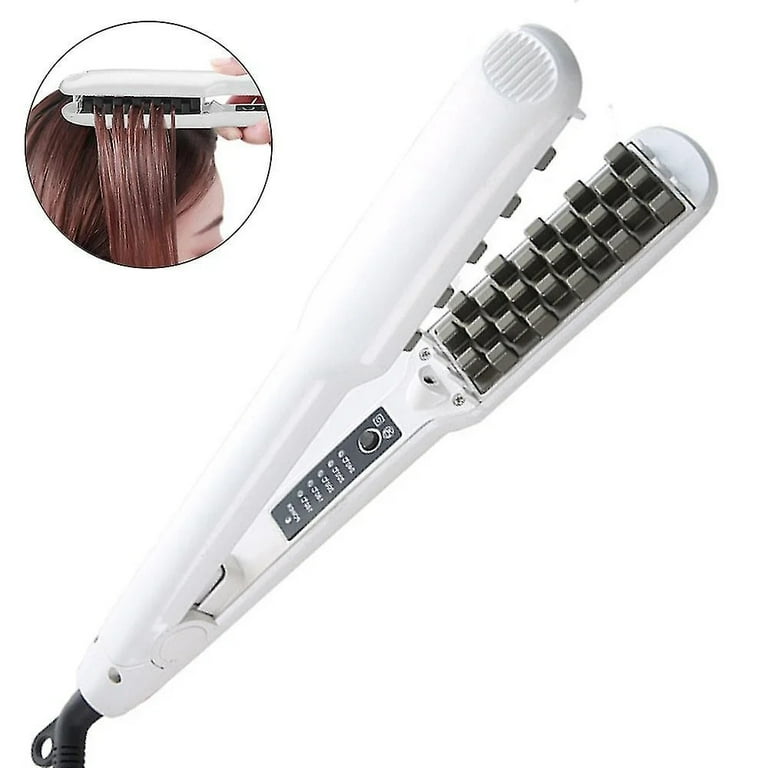 Professional Volumizing Hair Iron Increase Hair Volume Ceramic Hair Volumizing ToolWhite