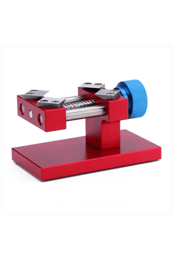 Professional Watch Bezel Opener Removal Tools Workbench Back Case Tool Parts Repair for Watchmaker Red