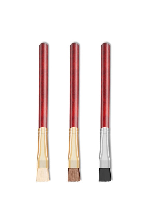 Professional Watch Internal Movement Cleaning Brushes 3Piece Set Suitable for Accurate Maintenance and Care Clock Repair