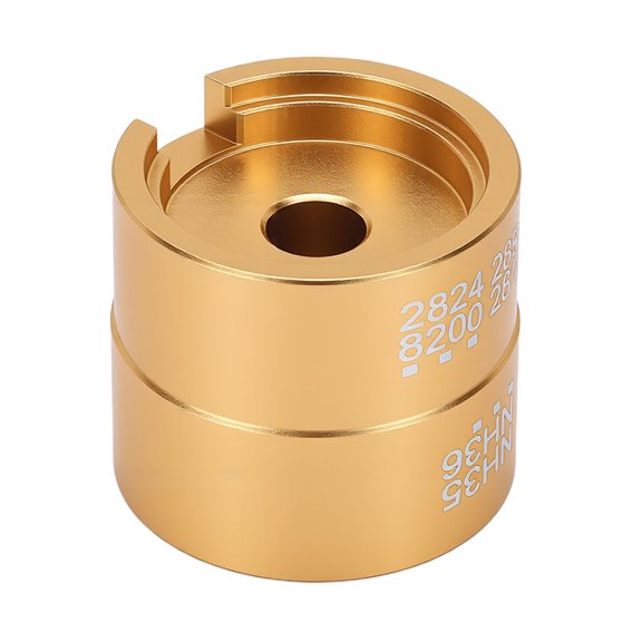 Professional Watch Movement Holder Base compatible with 2824 2892 8200 2813 NH35 NH36 Repairing Models - Premium Aluminum Alloy Maintenance Base for Watchmakers & Hobbyists, Gold / 10 inches