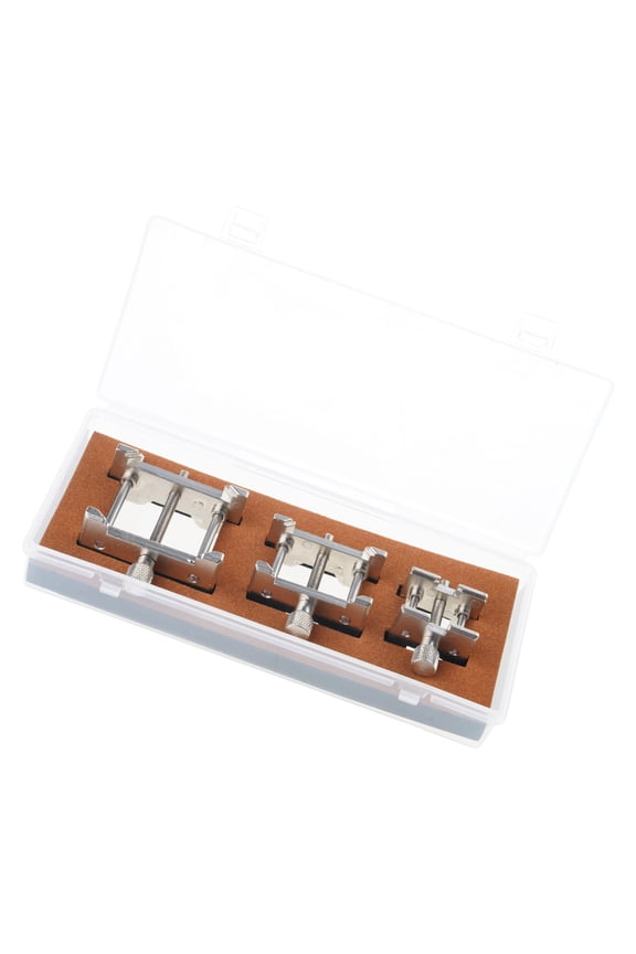 Professional Watch Movement Holder Set 3 In 1 Metal Repair Stand For Watchmakers And Enthusiasts