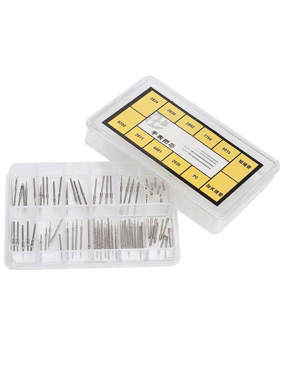 Professional Watch Pole Extension Rod Bar Wristwatch Winding Stem Extender Kit for 2824 2836 Movement Repair Tools (10 Types)