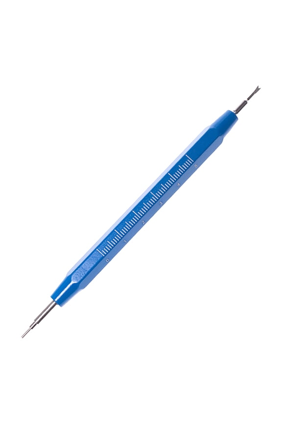 Professional Watch Spring Rod Watch Tool Double Ended Design Scale Marks Detachable Head For Maintenance