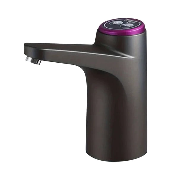 Professional Water Dispenser Automatic Water - USB Rechargeable Design & LED Digital Display | Adjustable Settings for Home Office | Innovative Technology Grey