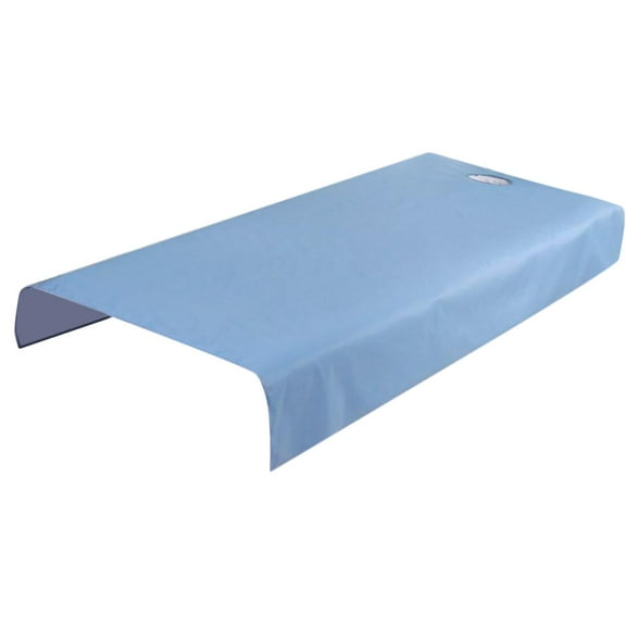 Professional Water Massage Bed Table Cover oil Spa Sheets Blue