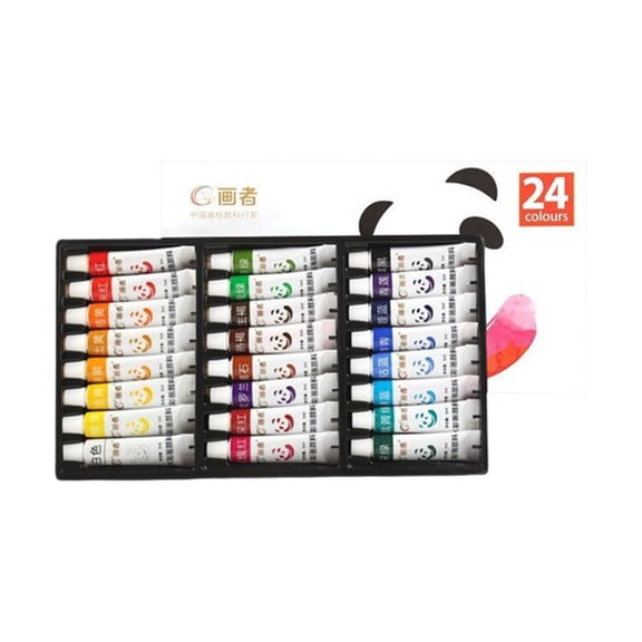 Professional Watercolor Paint Set for Artists Students Beginners - 12 Colors & 24 Colors Options (5ml Tubes) Watercolor Pigments for Painting