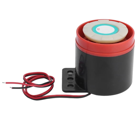 Professional Waterproof Buzzer Alarm 12V 110dB High Decibel Sensitive Electromagnetic Siren Alert Security Warning Horn for Vehicles, BJ-1 (2.12 x 2.04 in / 5.4 x 5.2 cm)