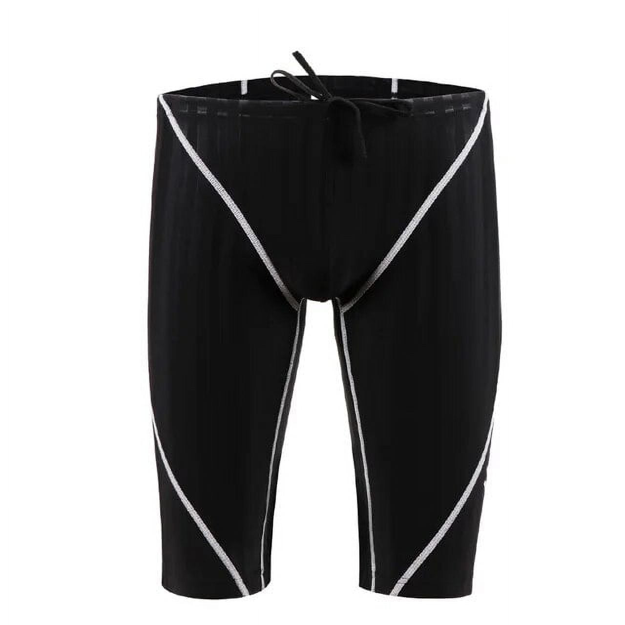 Professional Waterproof Men Competitive Swim Trunks Swimwear Brand