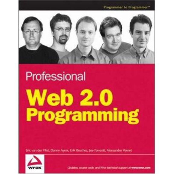Pre-Owned Professional Web 2.0 Programming (Paperback) 0470087889 9780470087886