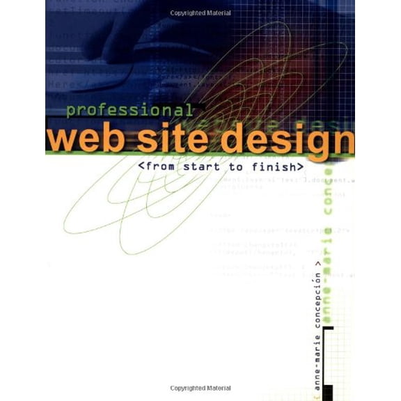 Pre-Owned Professional Website Design From Start To Finish (Paperback) 1581801300 9781581801309