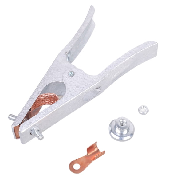 Professional Welding Grounding Clamps Tool Release Installation Sturdy Steel Body Enhancing Grip Stability