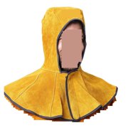 Professional Welding Hood Leather Weld Cap Spark Flame Retardant For Welder Helmet,Face Mask Shawl ,Easy to Operate