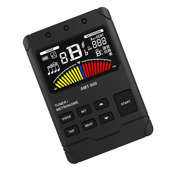 Professional Wind Instrument Tuner with LED Display Features High Accuracy Calibration and Durability ABS Construction