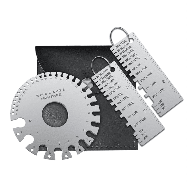 Professional Wire Gauge Measuring Tool, Metal Gauge Thickness Tool