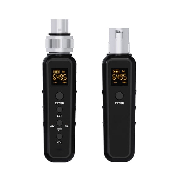 Professional Wireds to Wireless Microphones Converters Wireless Transmitters Receiver Transmission System Mic