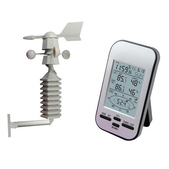 Professional Wireless Weather Station Anemometer Out Wind Speed Direction Sensor Digital ,Weather Forecast
