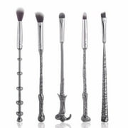 Professional Wizard Wand Makeup Brush Set (5-Piece)