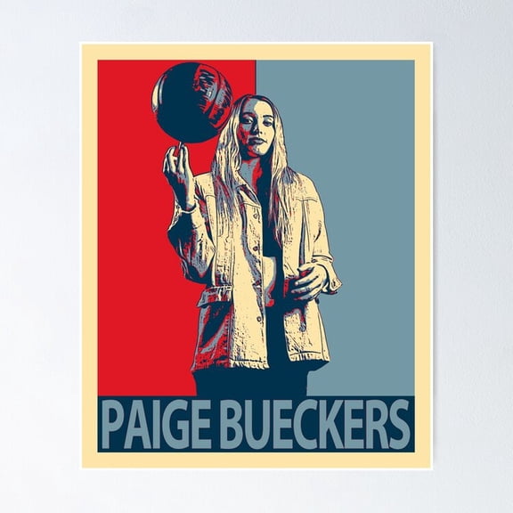 Professional Women Basketball Guard Elite Playmaker Court Action Wall Decor, Unframed Poster
