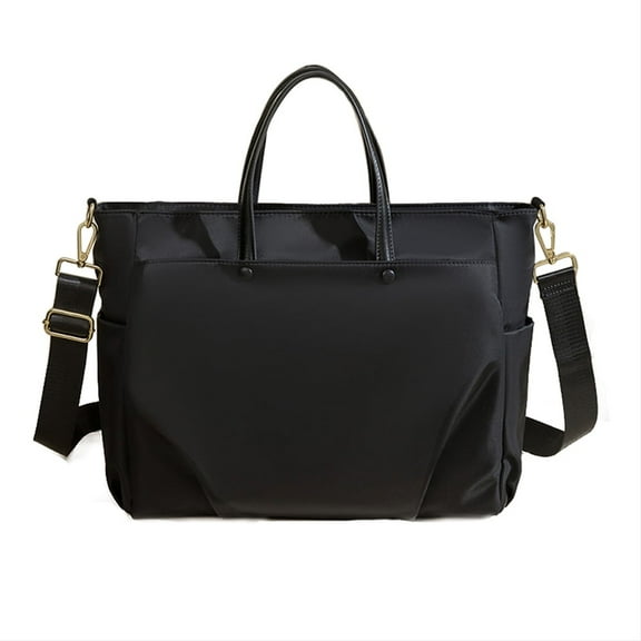 Professional Women Shoulder Bag Business Laptop Messenger Bag For Work Durable Nylon Material Water Resistant Computer Bag for Commuters