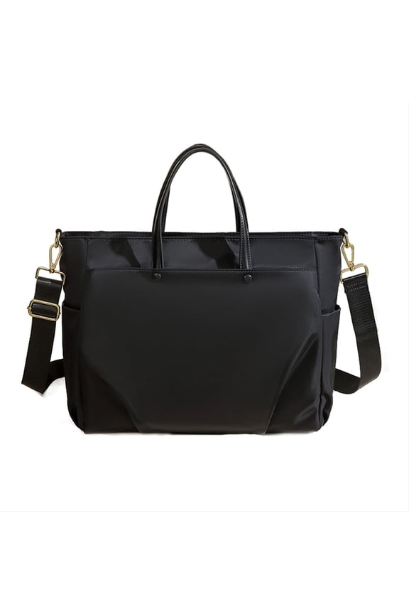 Professional Women Shoulder Bag Business Laptop Messenger Bag For Work Durable Nylon Material Water Resistant Computer Bag for Commuters