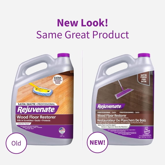 Professional Wood Floor Restorer Fills Scratches Seals And Protects For Matte Satin 1 Gallon
