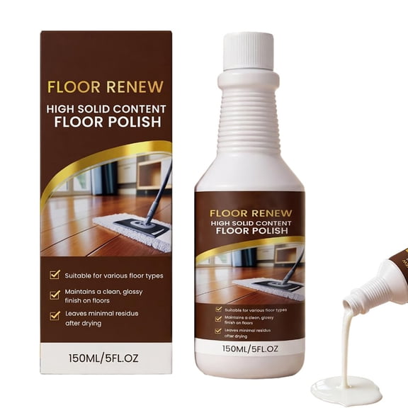 Professional Wood Floor Restorer, Floor Restore for Wood Floors, 150ml, Suitable for Hardwood Floors, Laminate Flooring, Furniture Surfaces Maintenance (A)