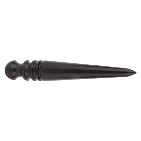 Professional Wood Leather Edge Burnisher, Handcrafted Beech Polishing Rod DIY Leather Craft Slicker Tool (10 inches / 25.4 cm)