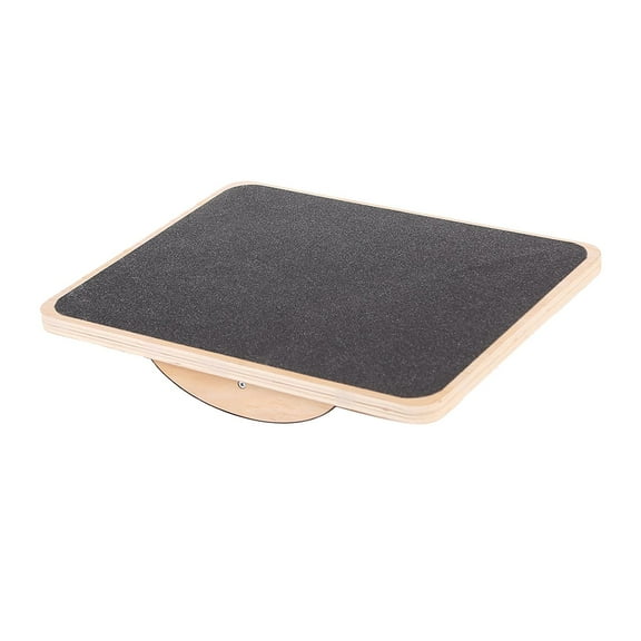 Professional Wooden Balance Board Wood Standing Desk Accessory Balancing Board for , Slip Roller Core Strength Stability Office