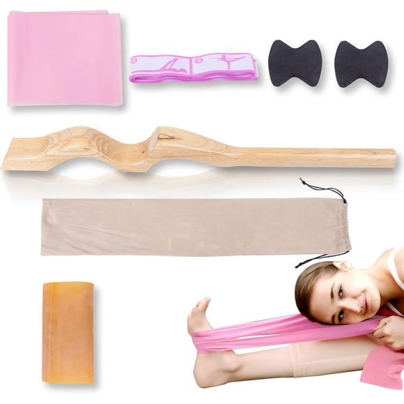 Professional Wooden Ballet Foot Stretcher Set - Arch Enhancer and Toe Strengthener for Ballet Dancers, Gymnasts, Yoga Practitioners with Portable Bag- Ideal Dance Accessories Gift