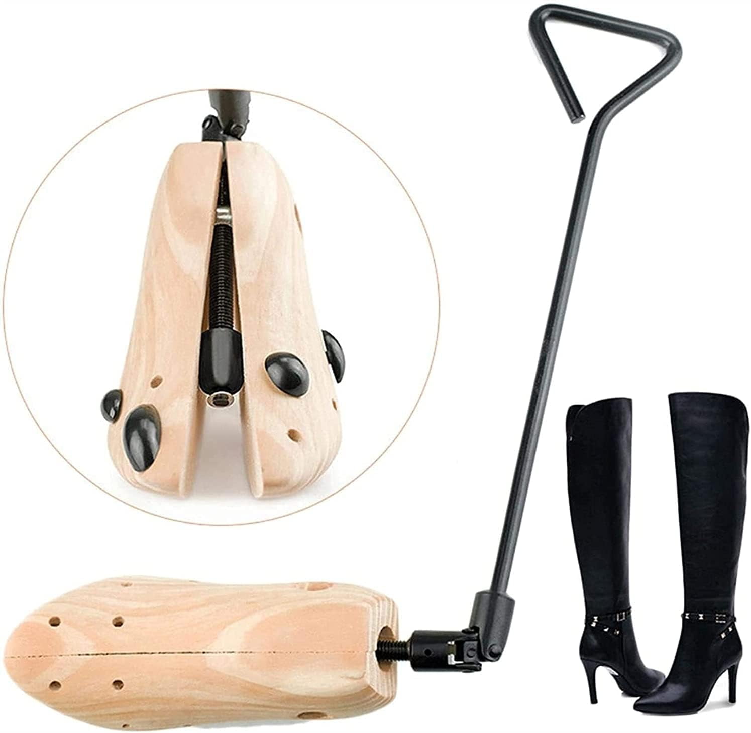 Professional Wooden Boot Stretcher Adjustable High Heel Shoe Stretcher 1pcs Shoe Stretcher