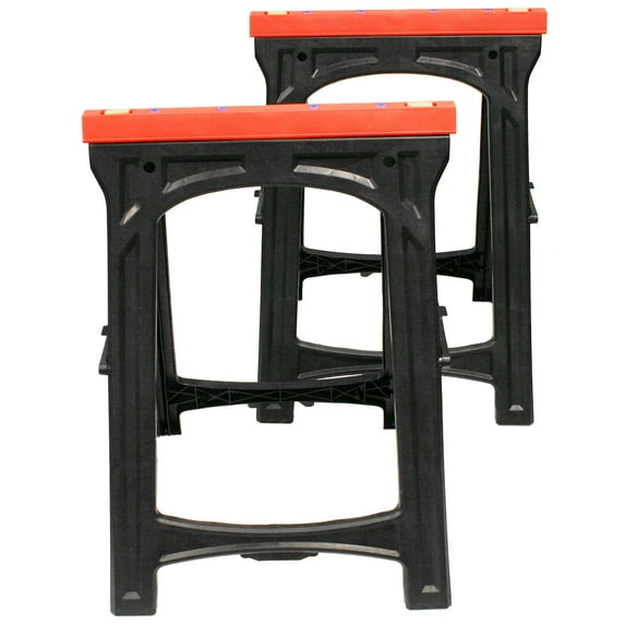 Professional Woodworker 1 Pair Folding Sawhorses