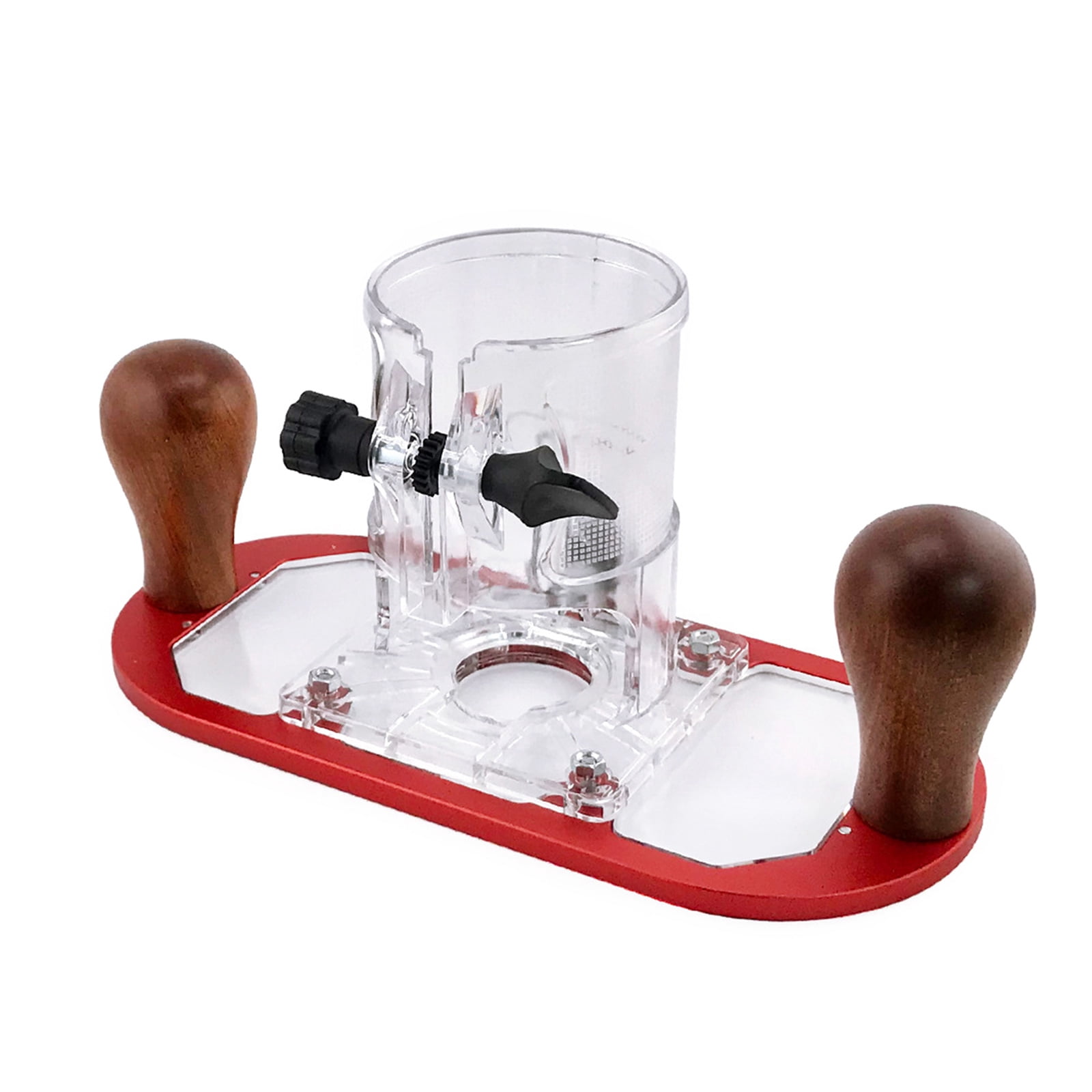 Professional Woodworking Router Base Stabilizers With Clear Cover Adjustable Blade Depth Durability Construction