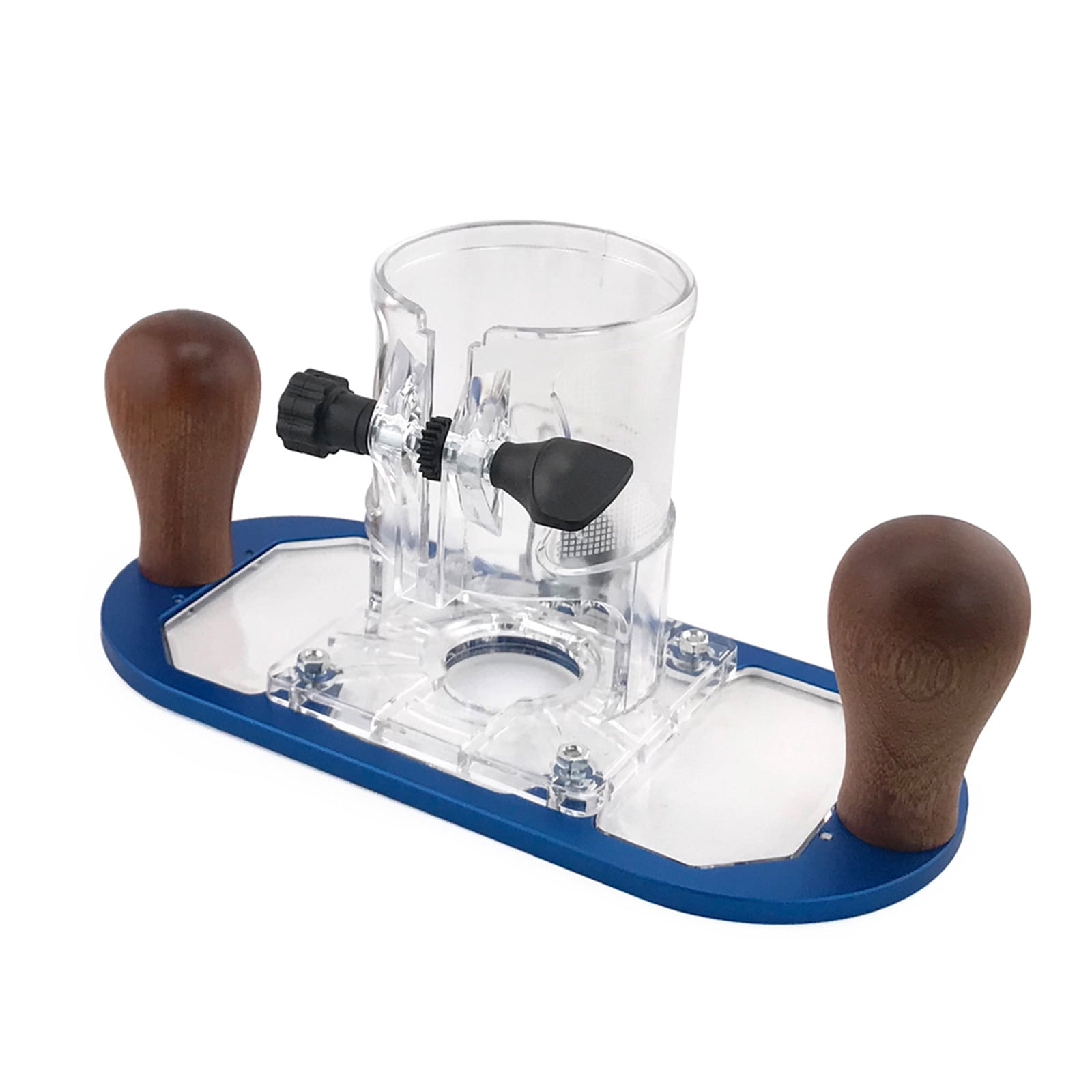 Professional Woodworking Router Base Stabilizers With Clear Cover Adjustable Blade Depth Durability Construction