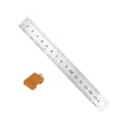 thumbnail image 1 of Professional Woodworking Scale with Alignment Block Aluminum Marking Ruler for Enhances Accuracy In Woodcraft Tasks, 1 of 8