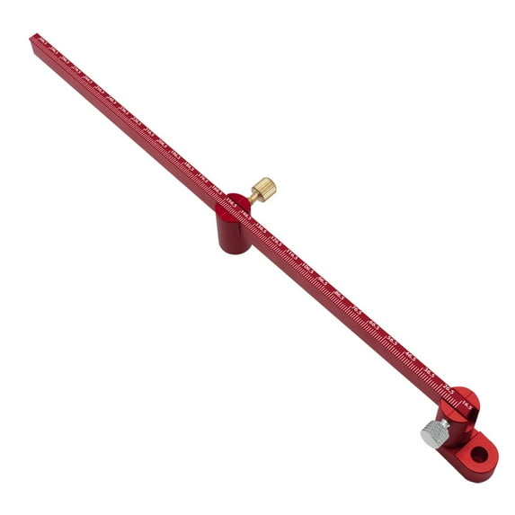 Professional Woodworking Scribing Gauges Aluminum Circles Scriber with 315mm Adjustable Versatile Circles Marking