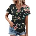 thumbnail image 1 of Professional Work Blouses for Women Fashion 2022 Womens T Shirts Casual Workout Tank Tops for Women Built In Bra, 1 of 4